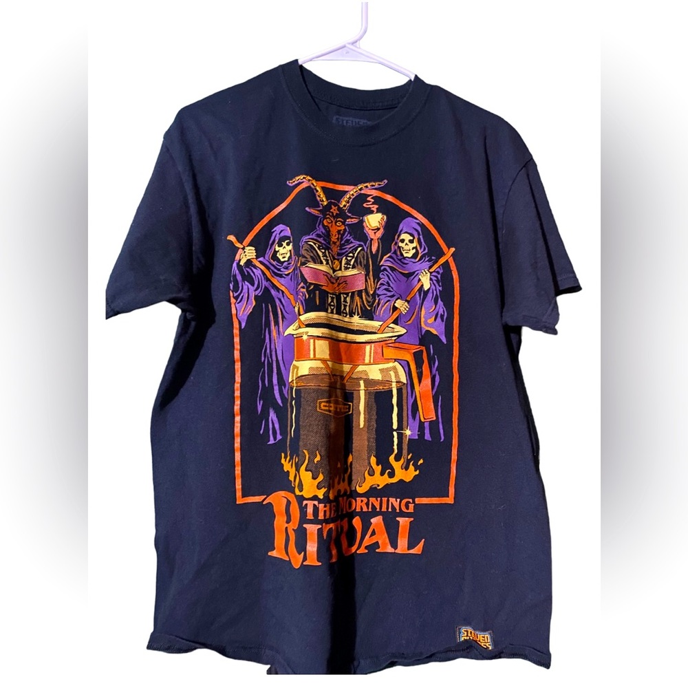 Steven Rhodes Morning Ritual Goth Shirt - Picture 2 of 3